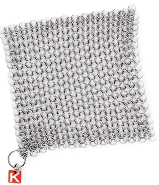 knapp 6" chainmail scrubber