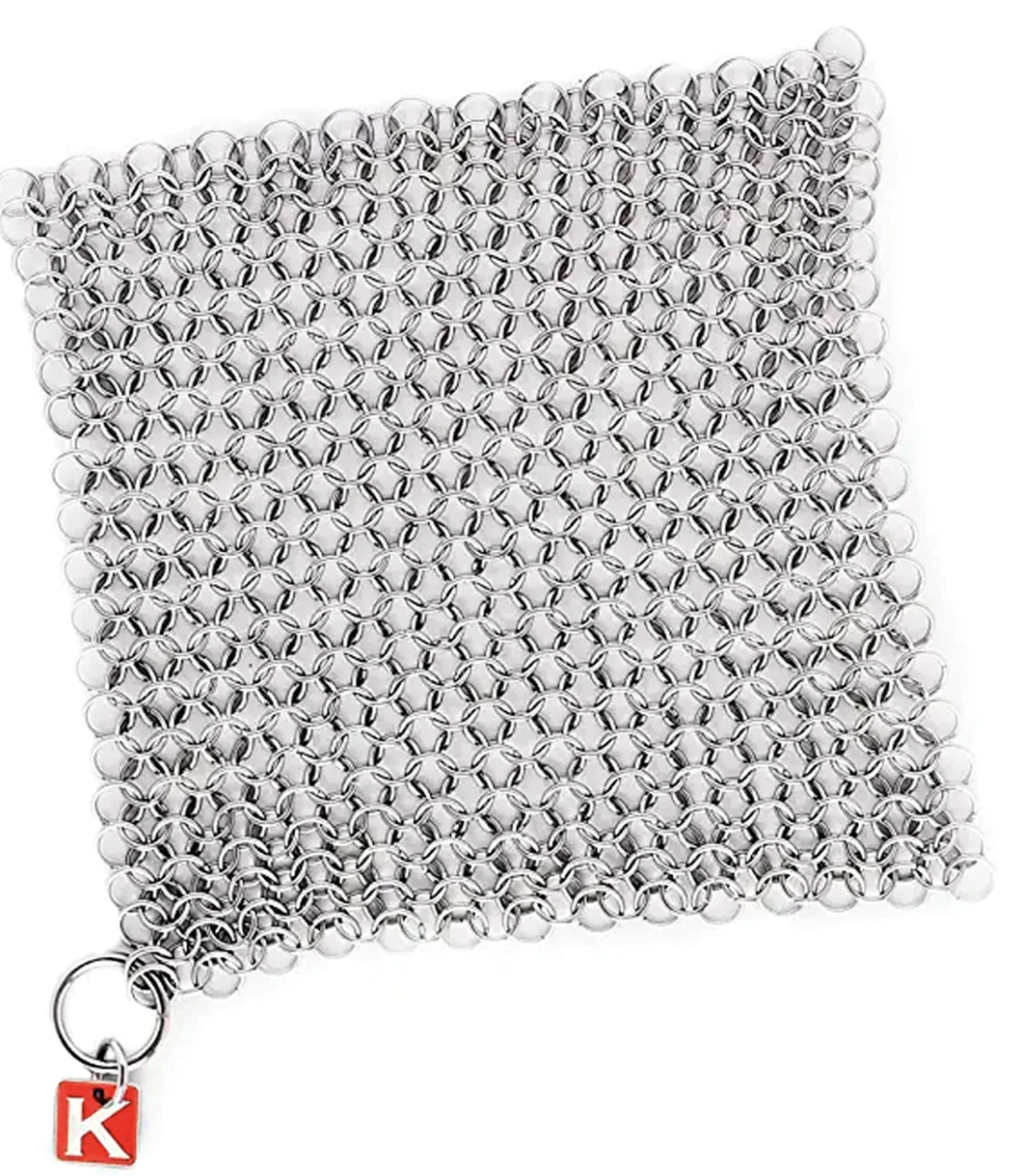 knapp 6" chainmail scrubber