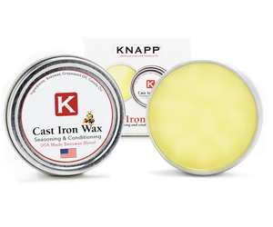 Knapp Made Cast Iron Wax Perfect Seasoning