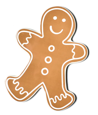 happy everything Gingerbread Cookie Big Attachment