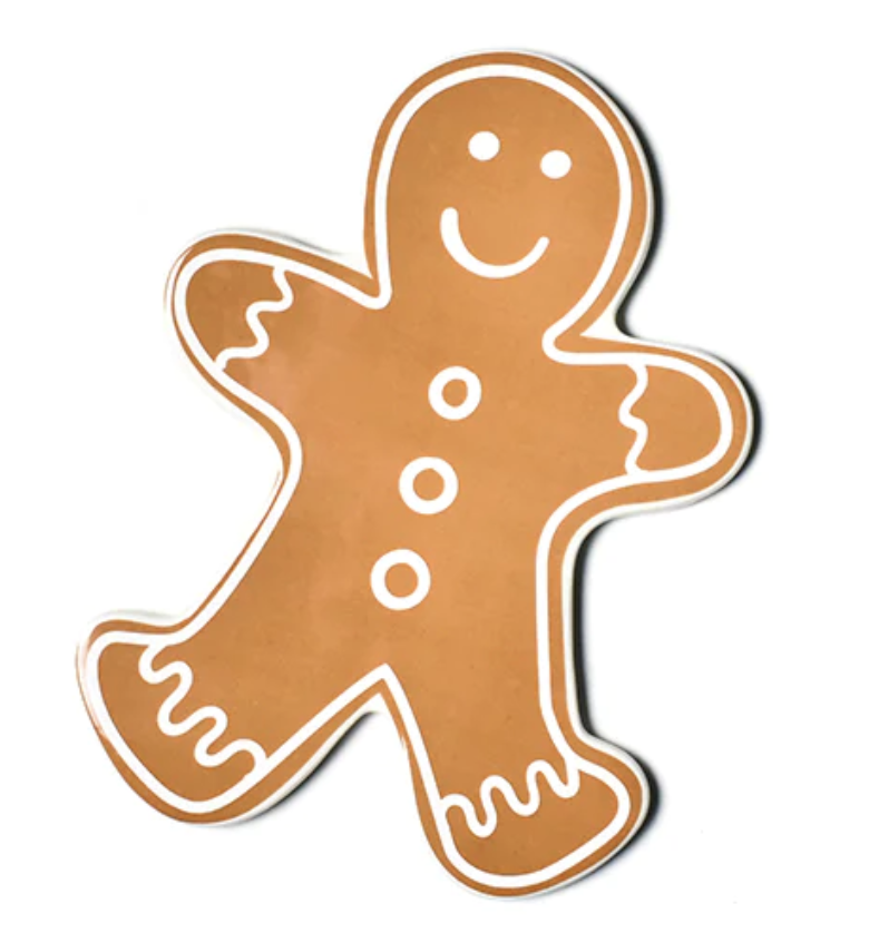 happy everything Gingerbread Cookie Big Attachment