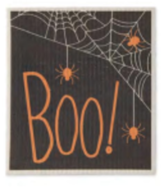 available at m. lynne designs Spooky Swedish Dishcloth