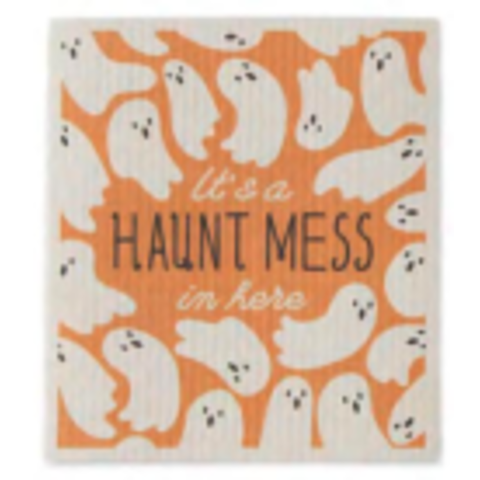 m. lynne designs spooky swedish dishcloth