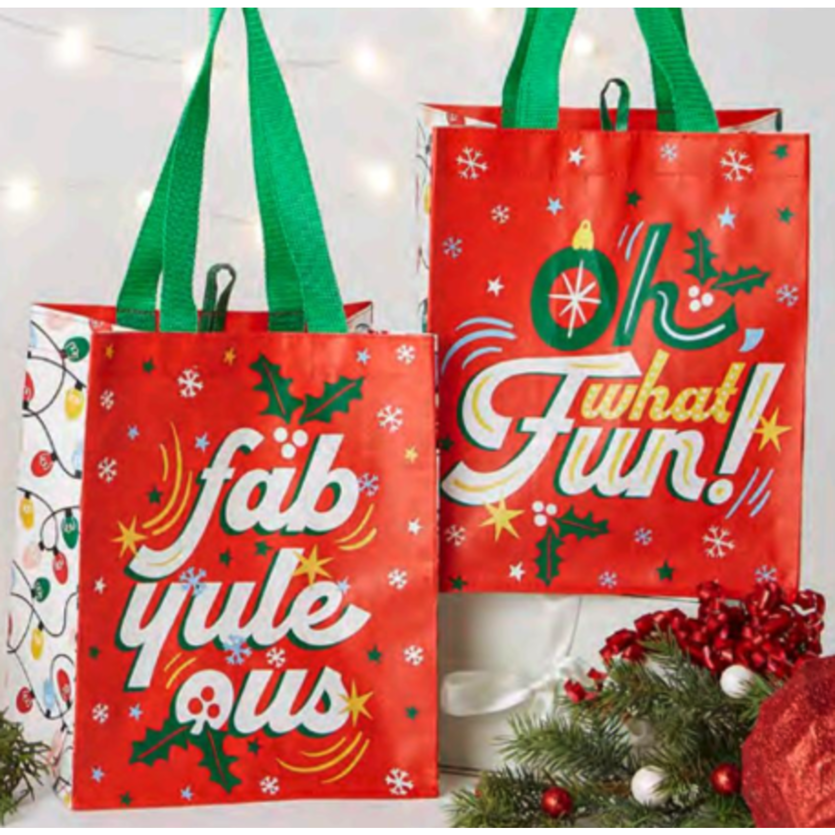 m. lynne designs oh what fab-yule-ous fun gift bag