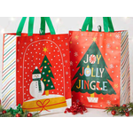 m. lynne designs joy jolly jingle large gift bag