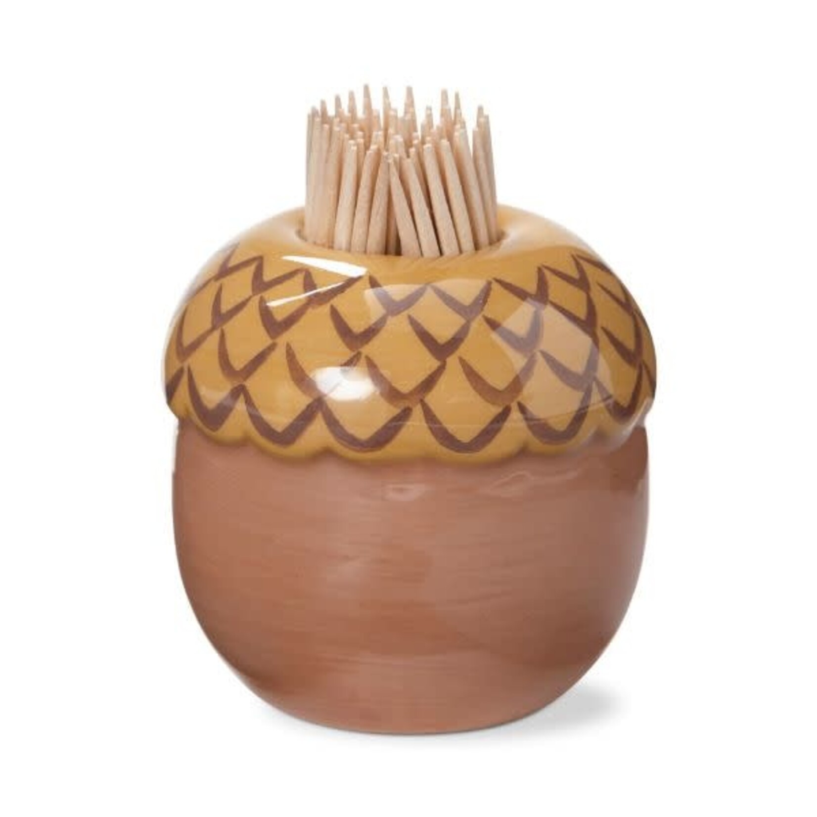 m. lynne designs acorn toothpick holder