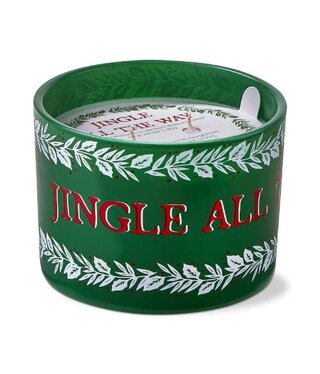 available at m. lynne designs Jingle All the Way Candle