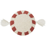 m. lynne designs nom nom with tassels hook pillow