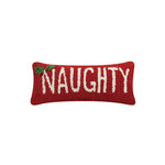 m. lynne designs naughty hook pillow