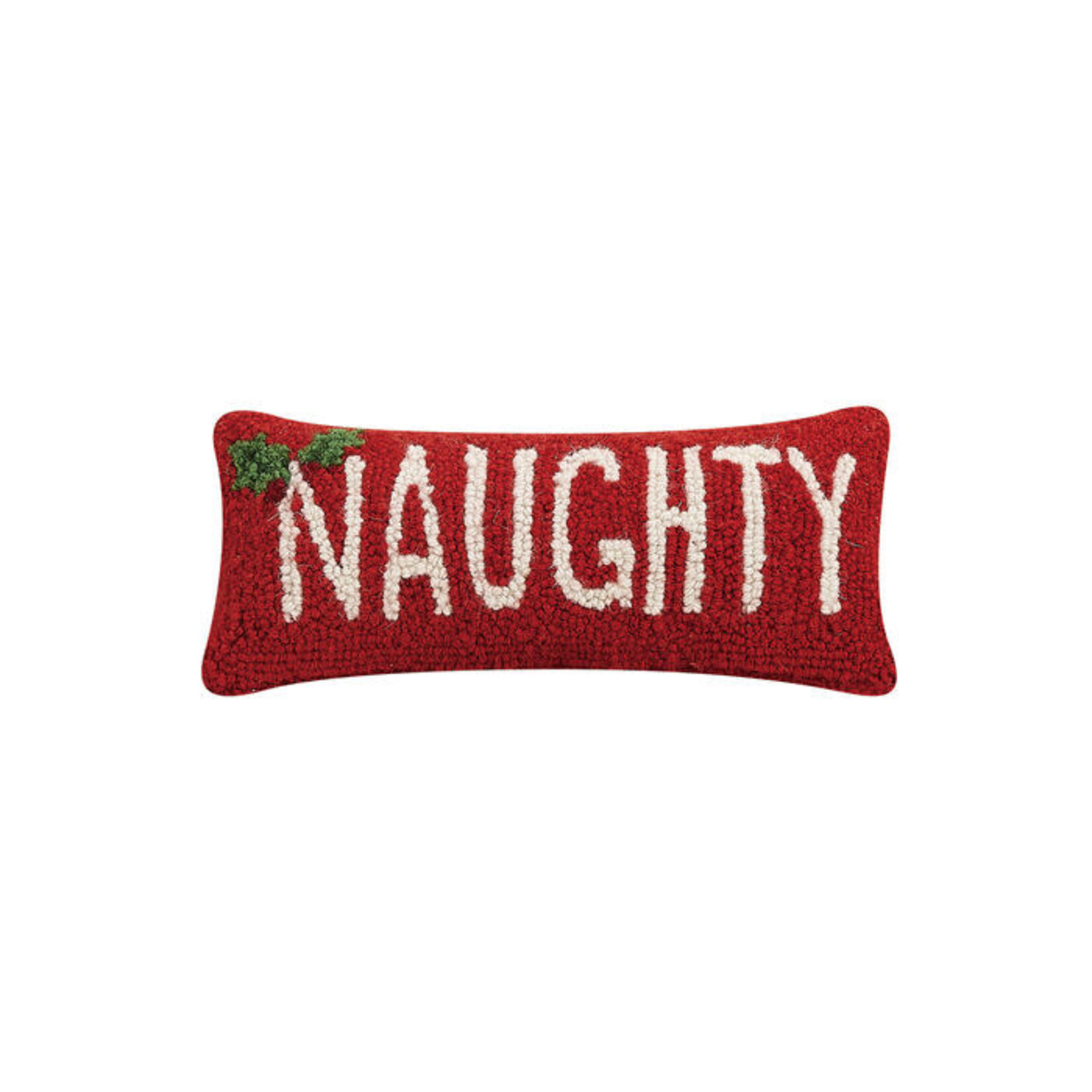 m. lynne designs naughty hook pillow