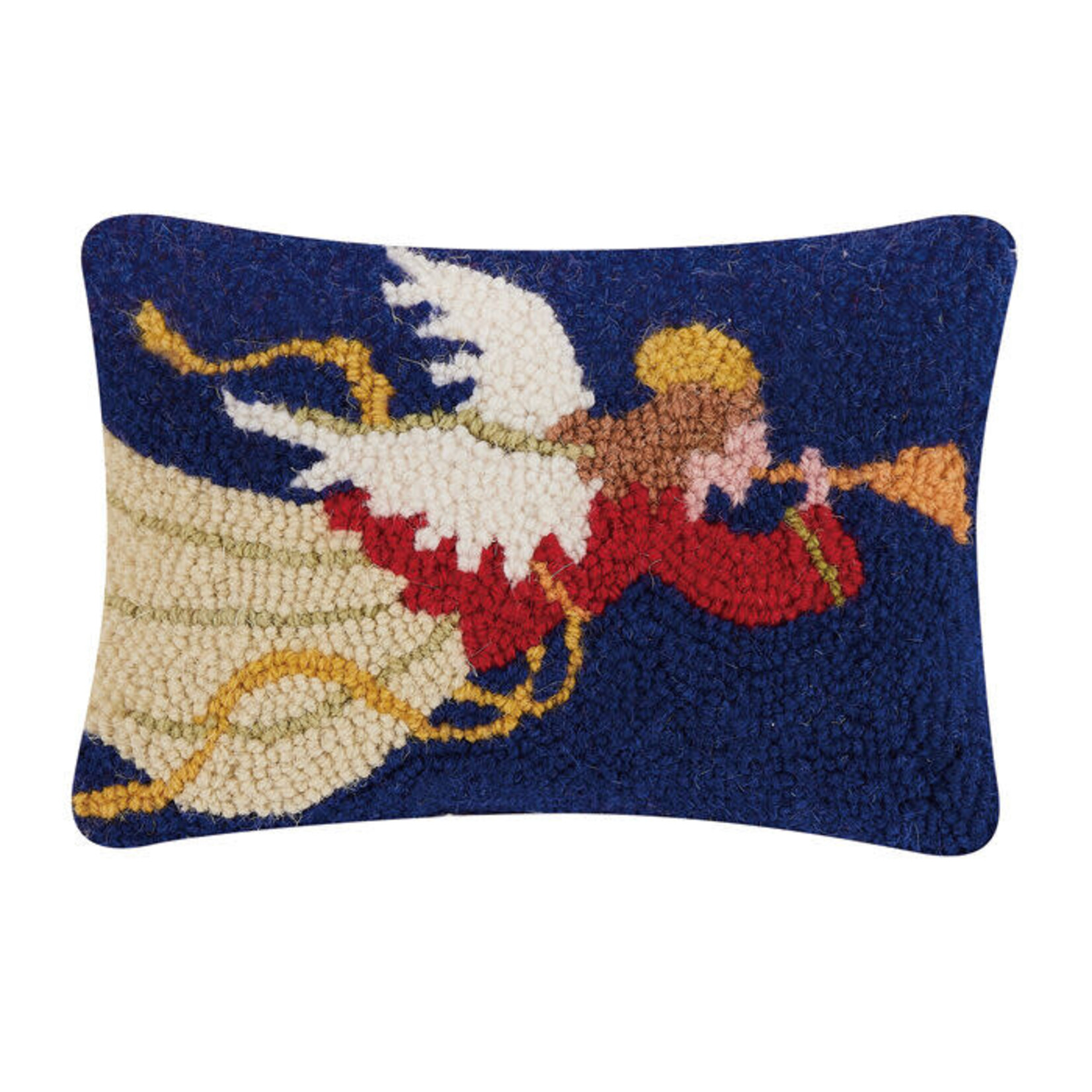 m. lynne designs holiday angel hook pillow