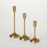 m. lynne designs gold candleholder