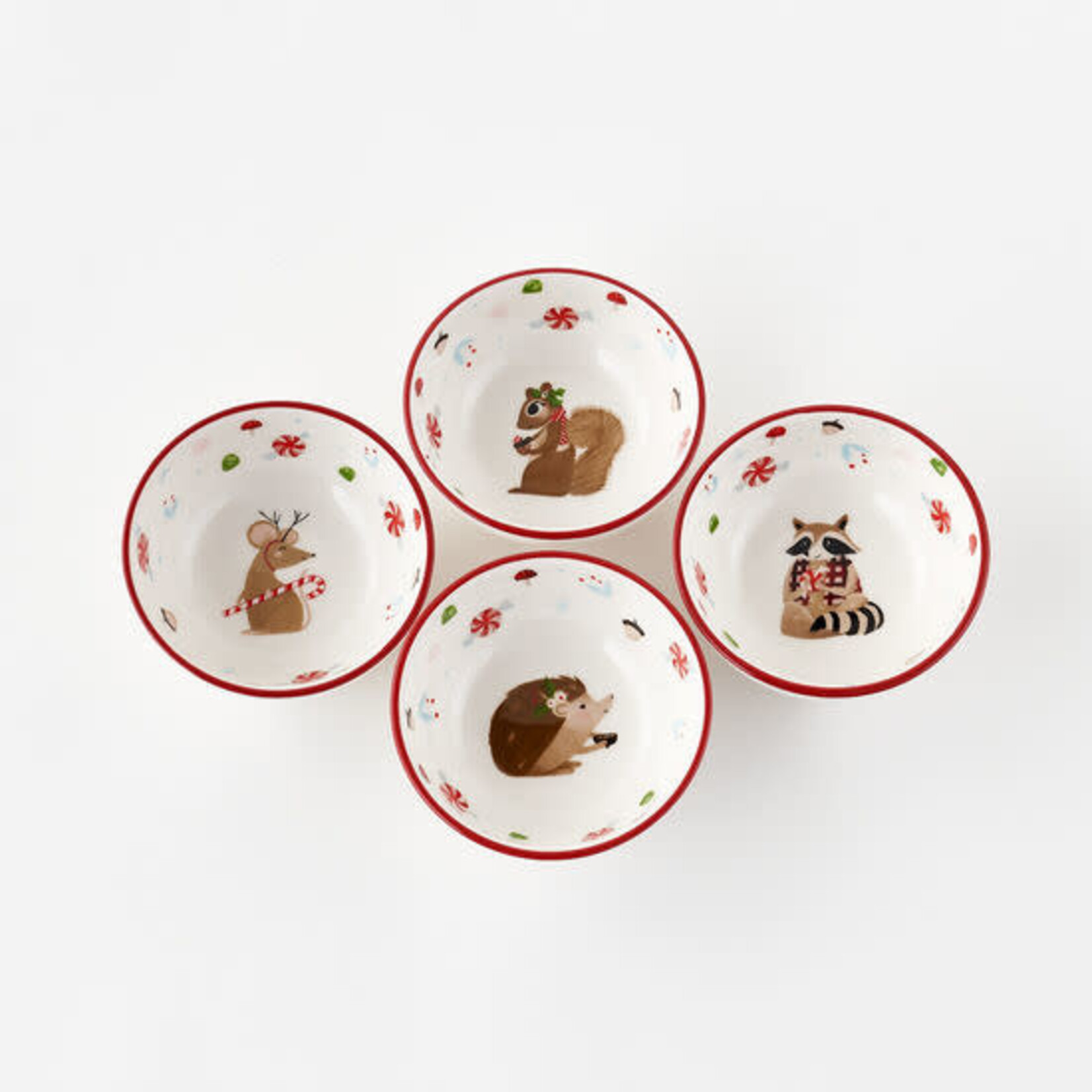 m. lynne designs ceramic animal bowl