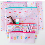 m. lynne designs rainbow pouches
