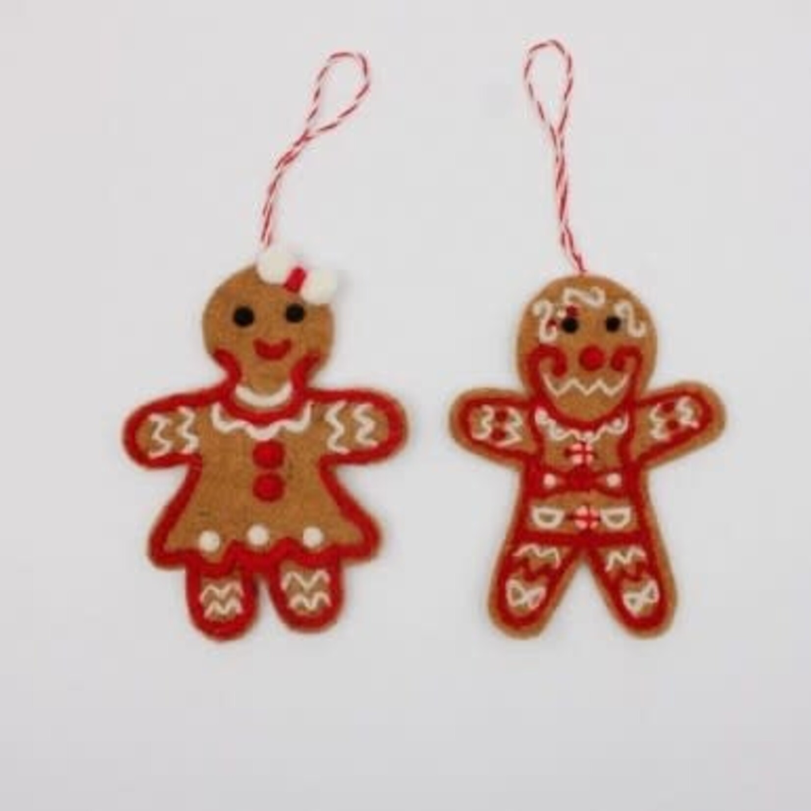 m. lynne designs felt gingerbread ornament
