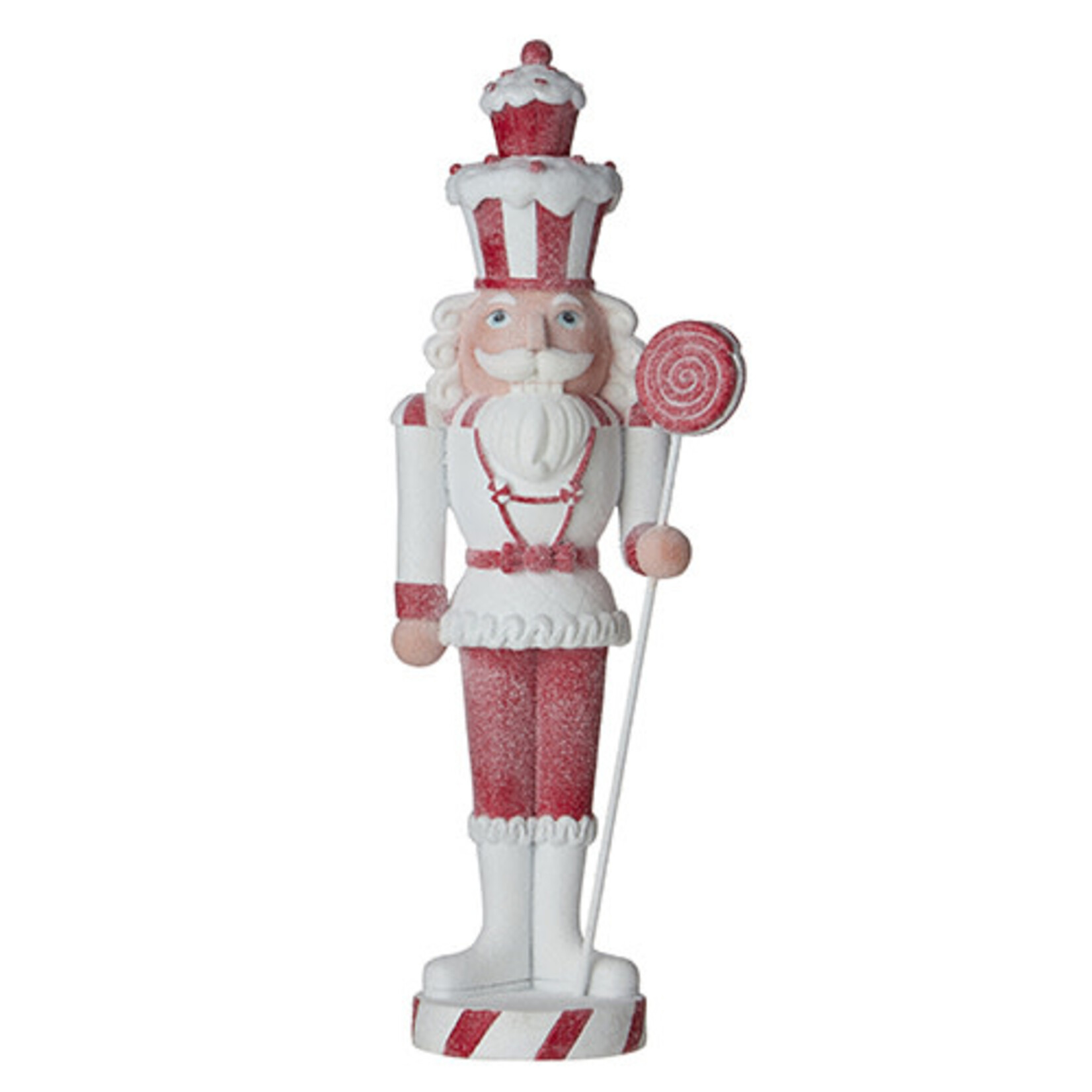 m. lynne designs peppermint and cupcake nutcracker