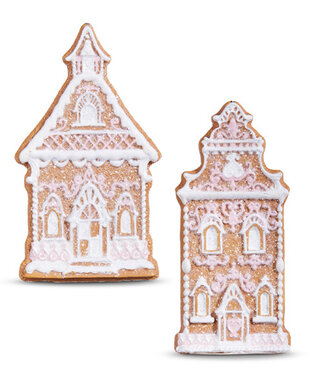 available at m. lynne designs Gingerbread Church Ornament