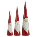m. lynne designs gnome cone santa