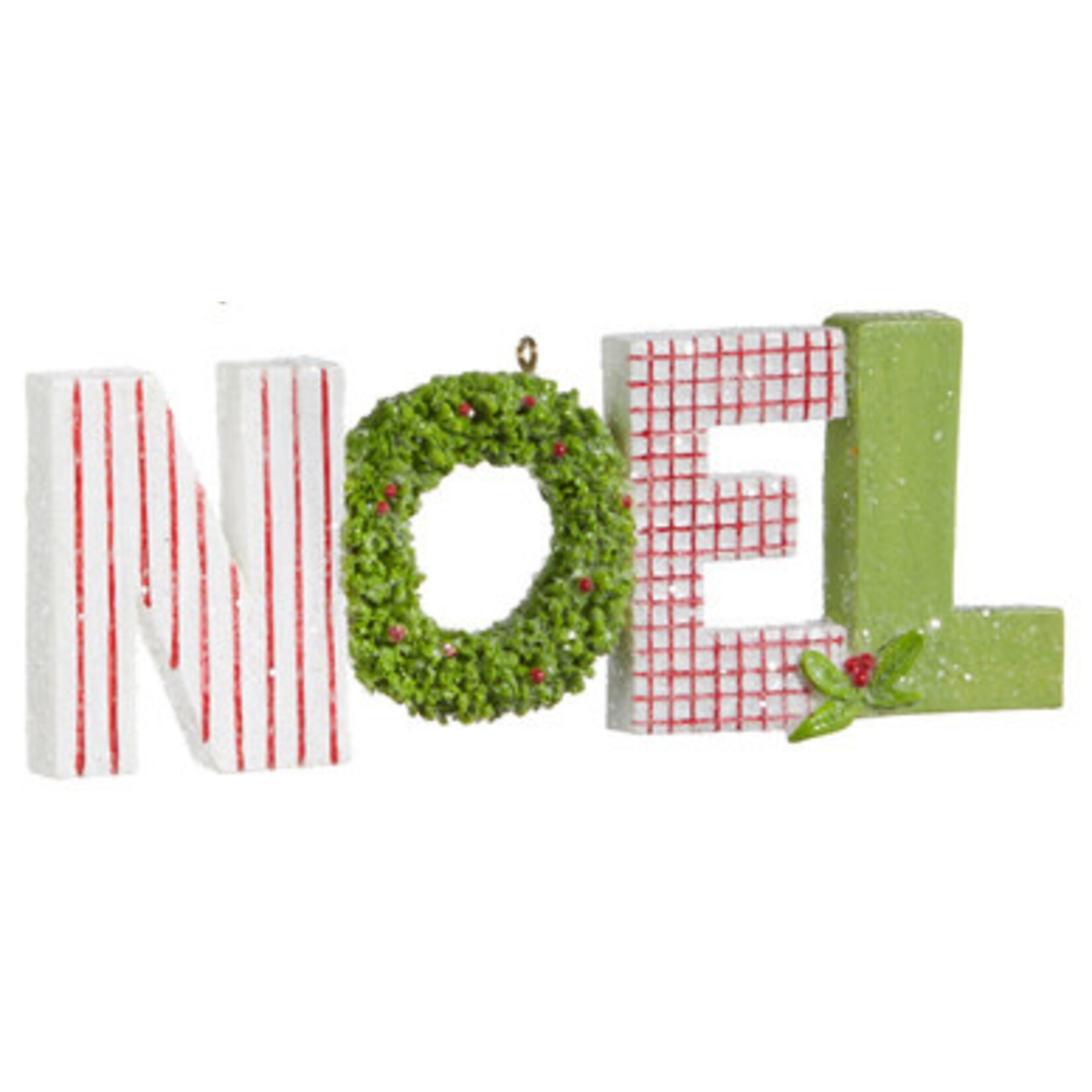 m. lynne designs joy noel ornament