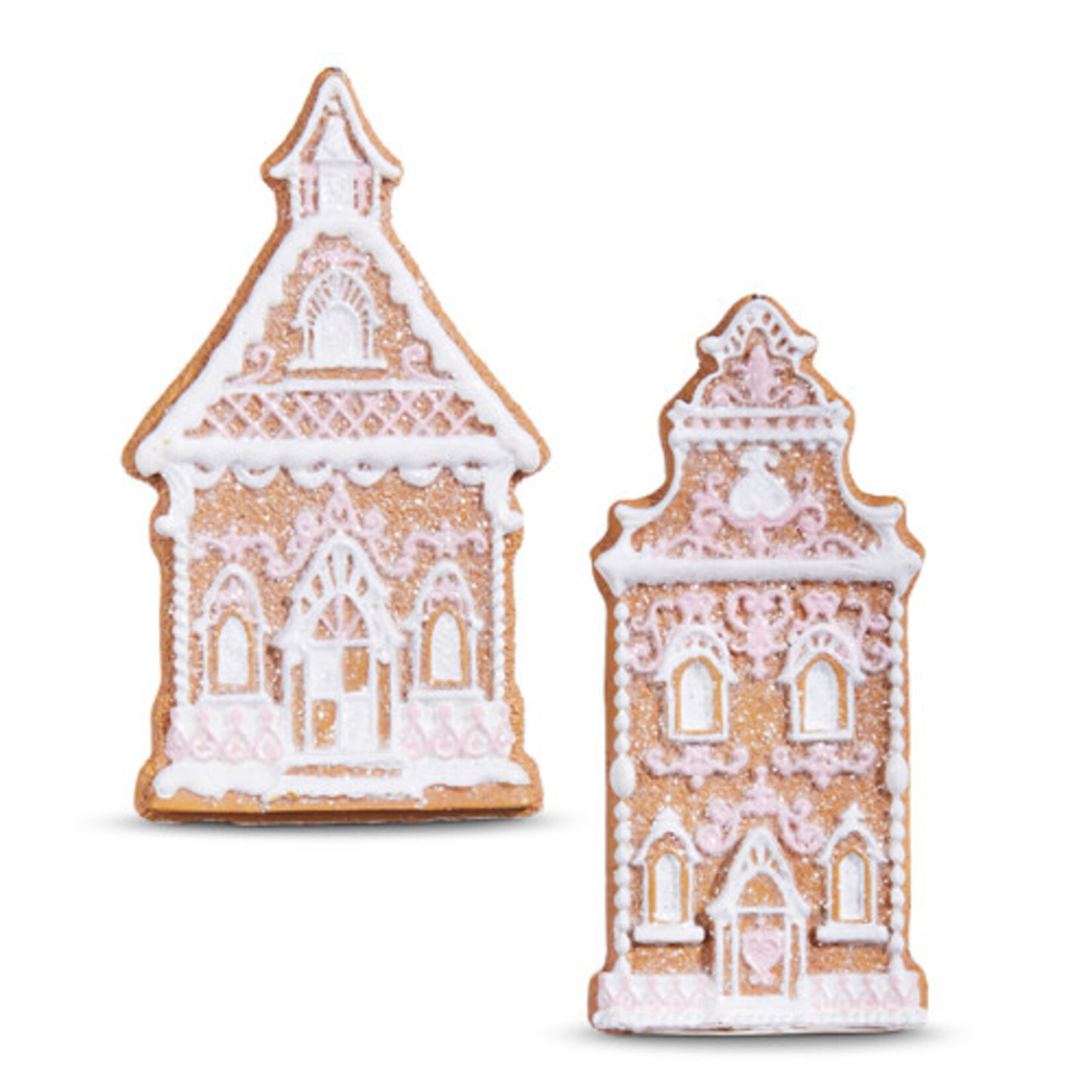m. lynne designs gingerbread church ornament