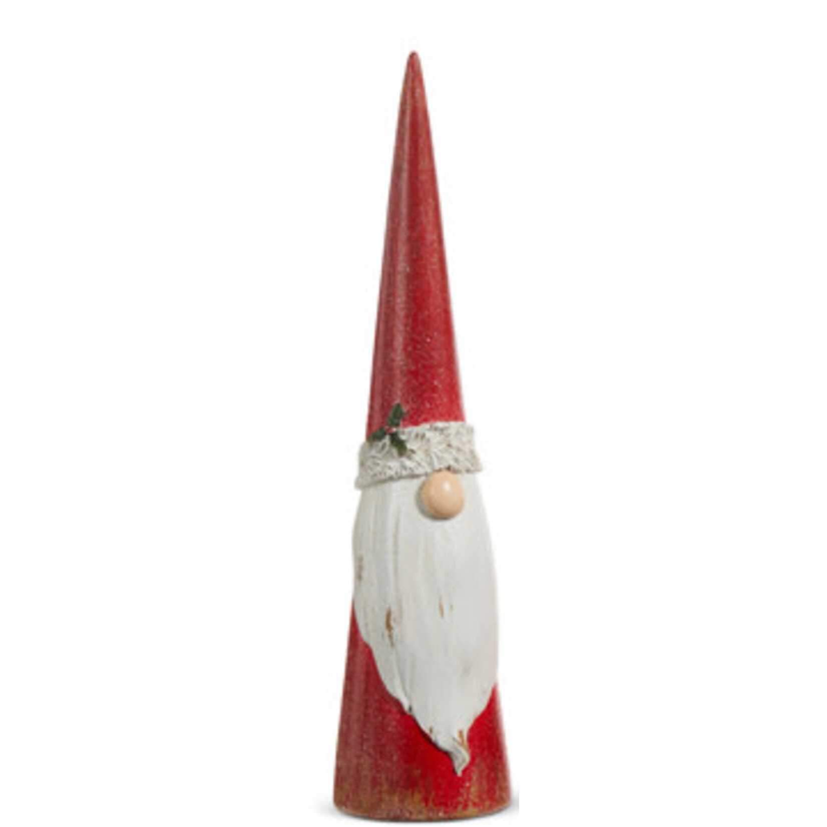 m. lynne designs gnome cone santa