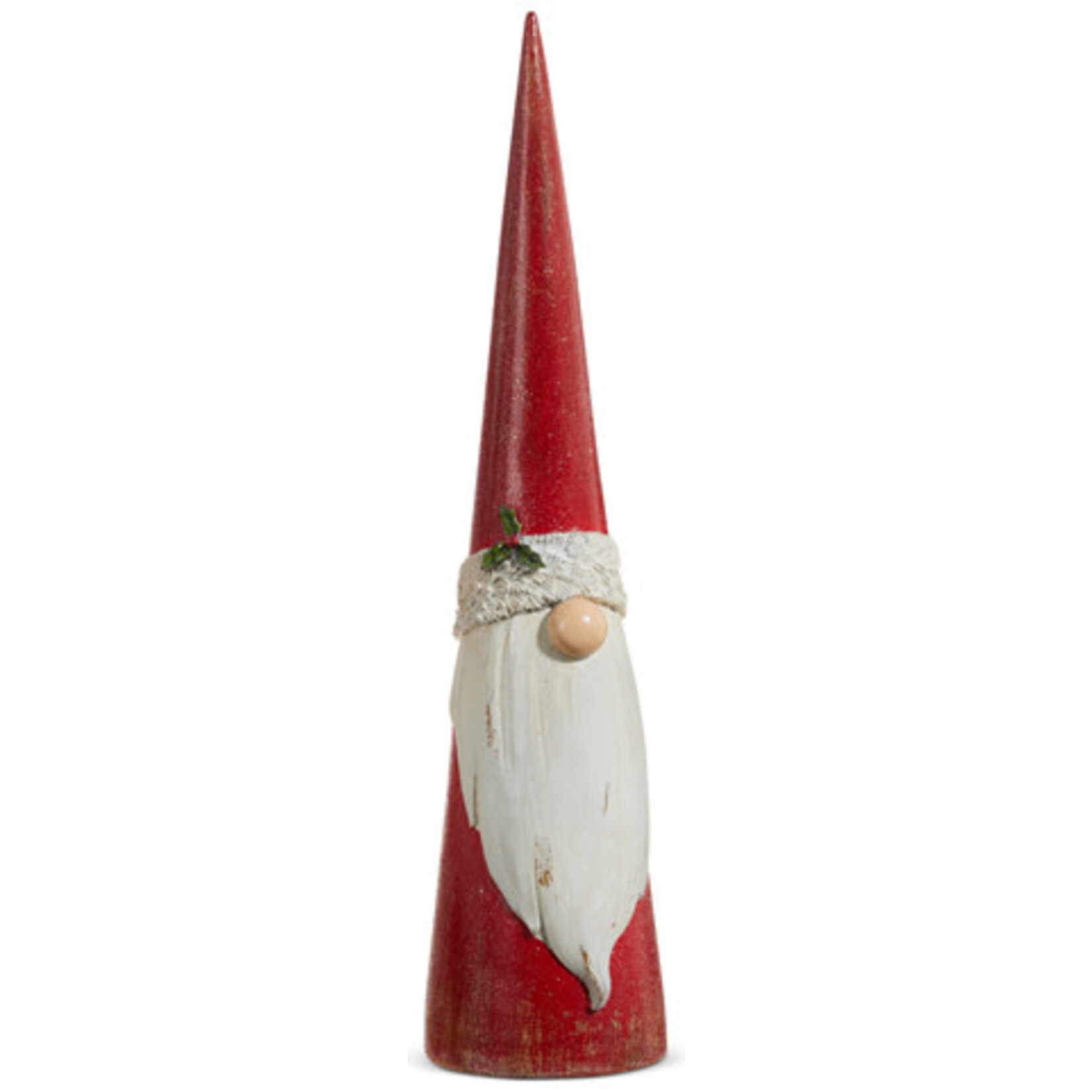 m. lynne designs gnome cone santa