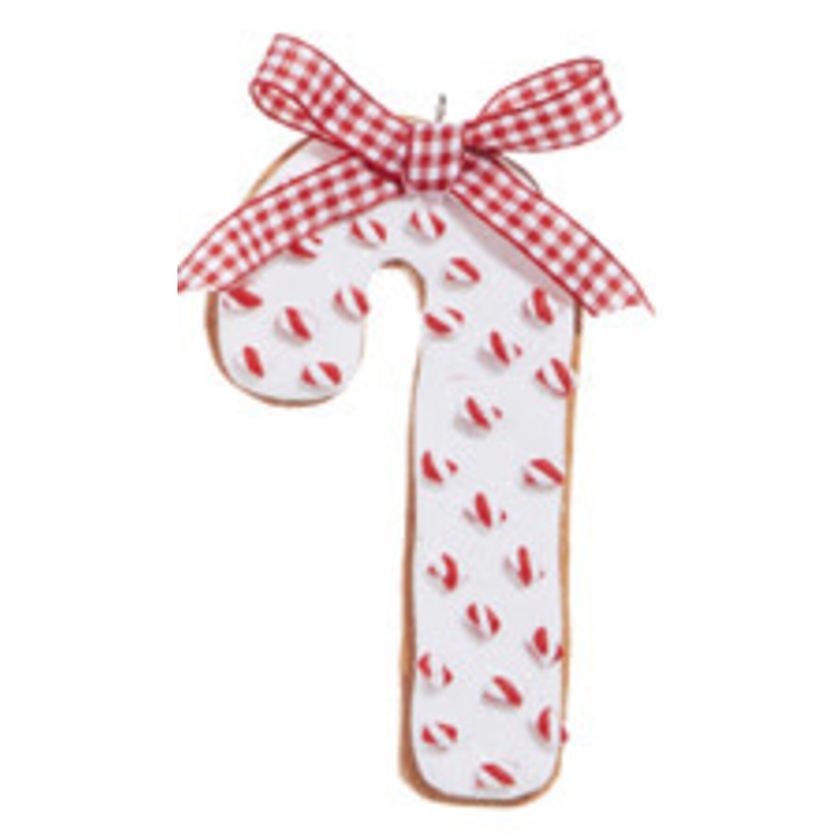 m. lynne designs peppermint sprinkles cookie ornament