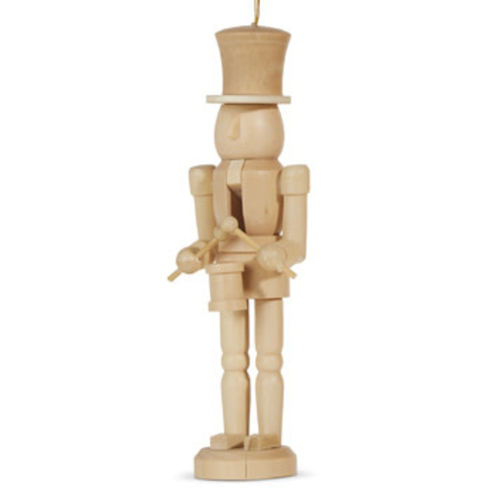 m. lynne designs wooden nutcracker ornament