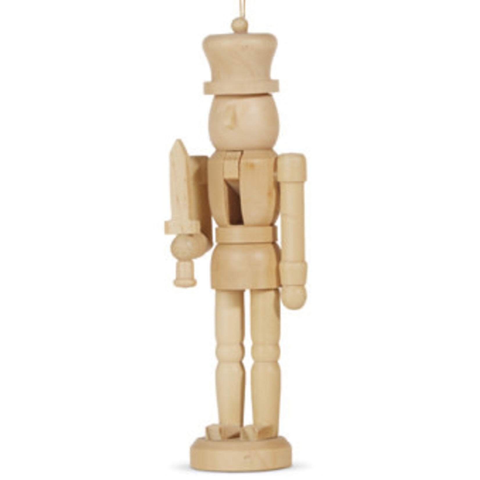 m. lynne designs wooden nutcracker ornament