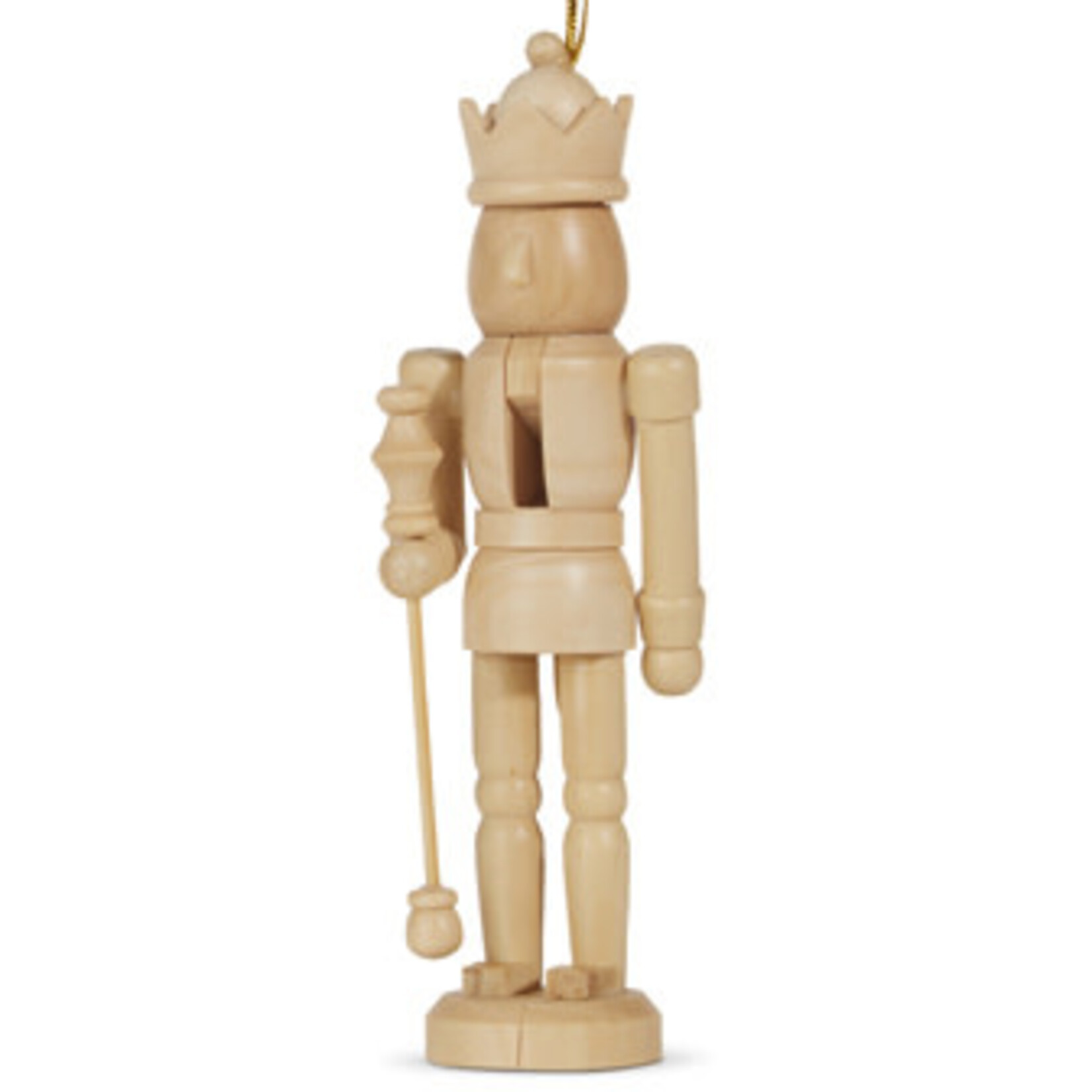m. lynne designs wooden nutcracker ornament