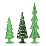 m. lynne designs glass green tree