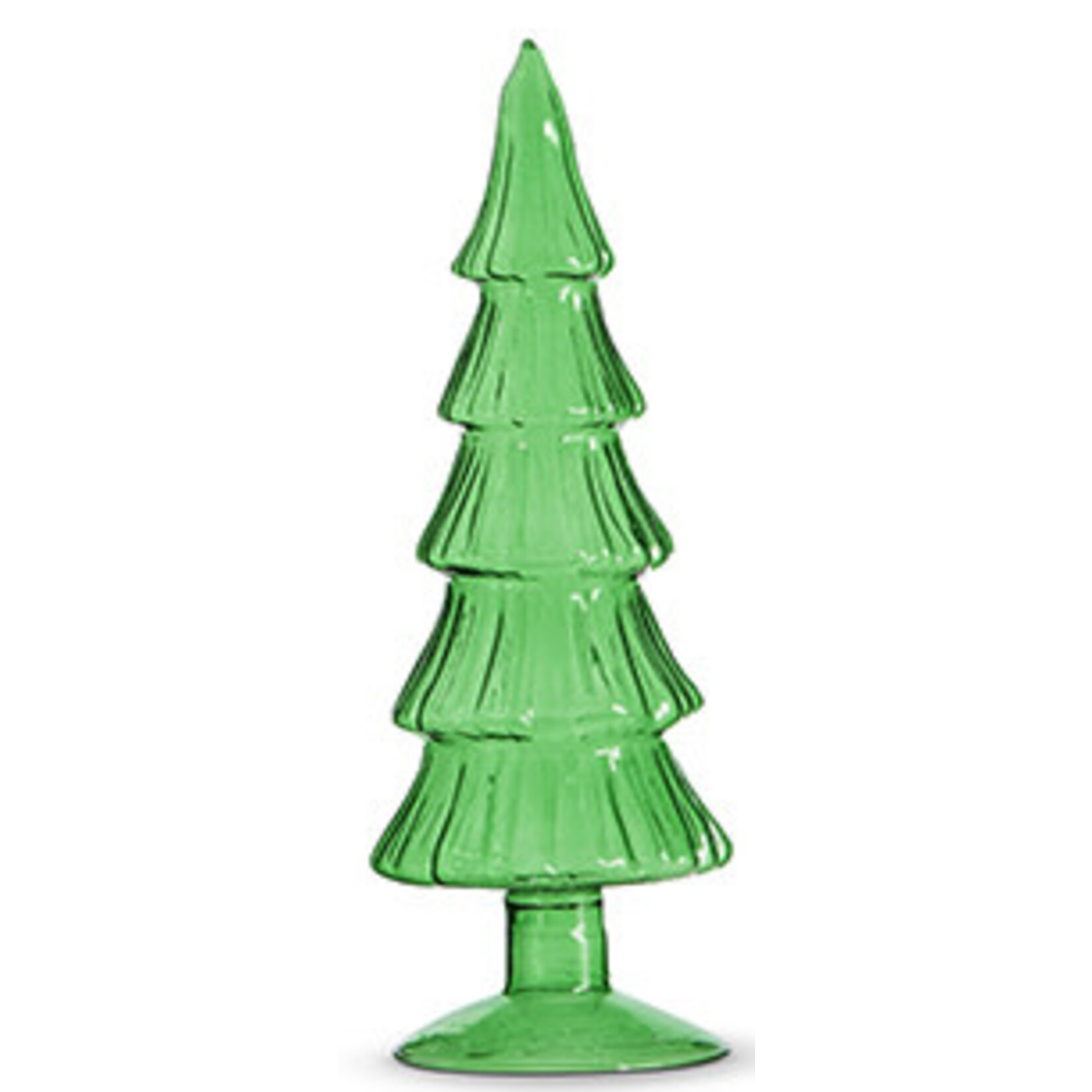 m. lynne designs glass green tree