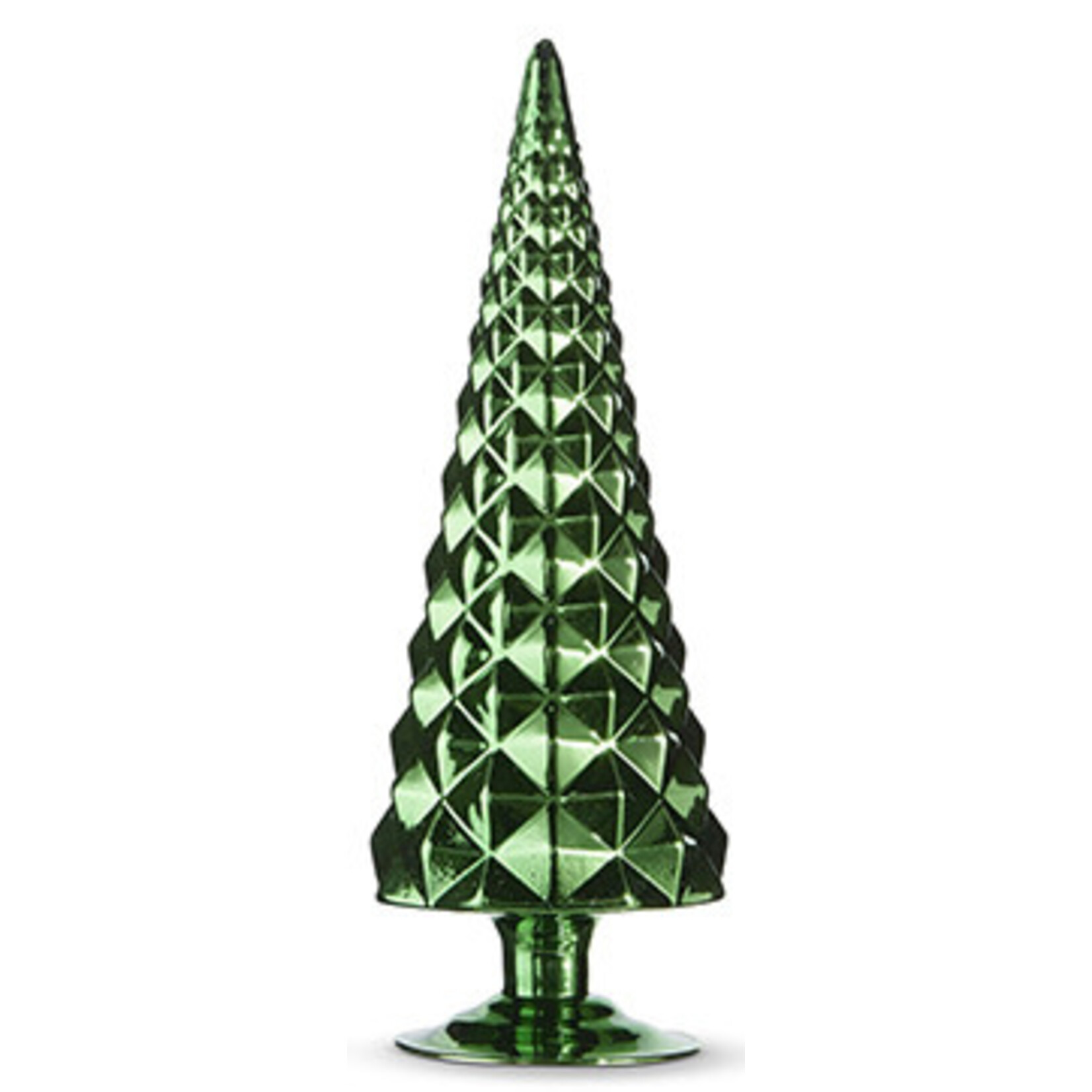 m. lynne designs glass green tree