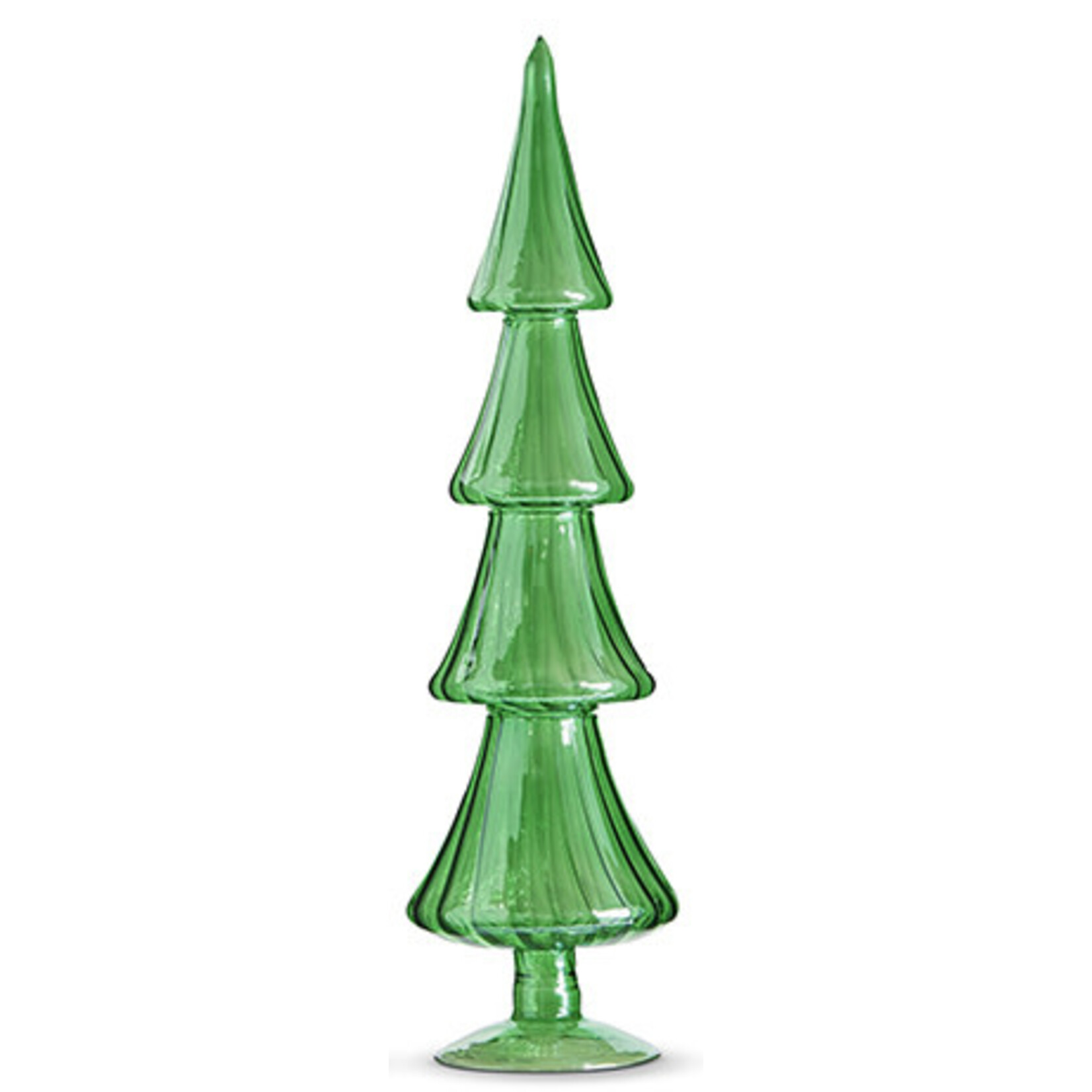m. lynne designs glass green tree