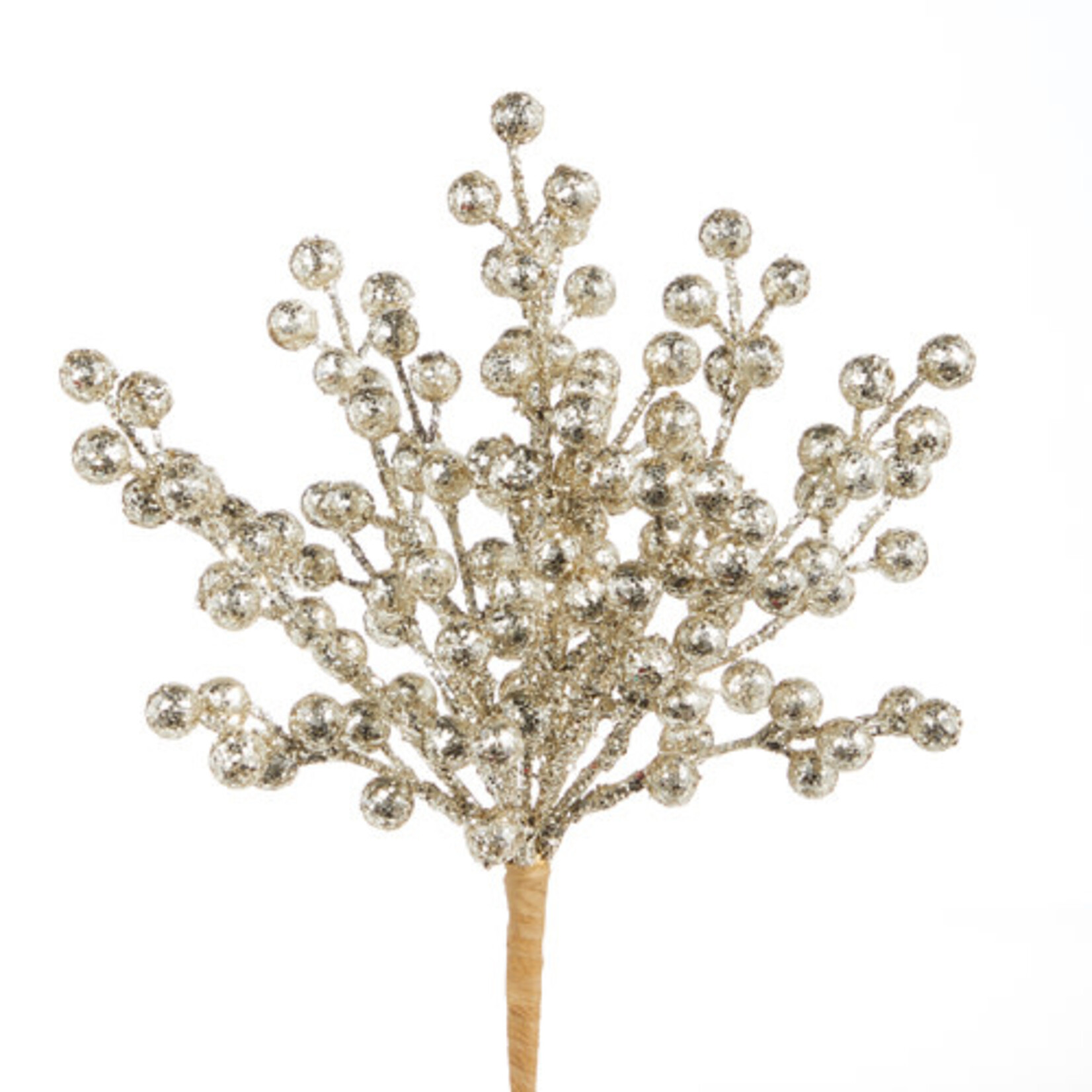 m. lynne designs champagne glitter berry pick