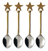 available at m. lynne designs Gold Star Appetizer Spoon