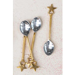 m. lynne designs gold star appetizer spoon
