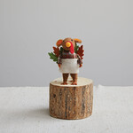m. lynne designs felt turkey mouse with shirt & apron