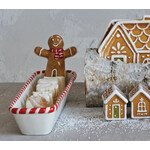m. lynne designs ceramic candy cane and gingerbread man tray