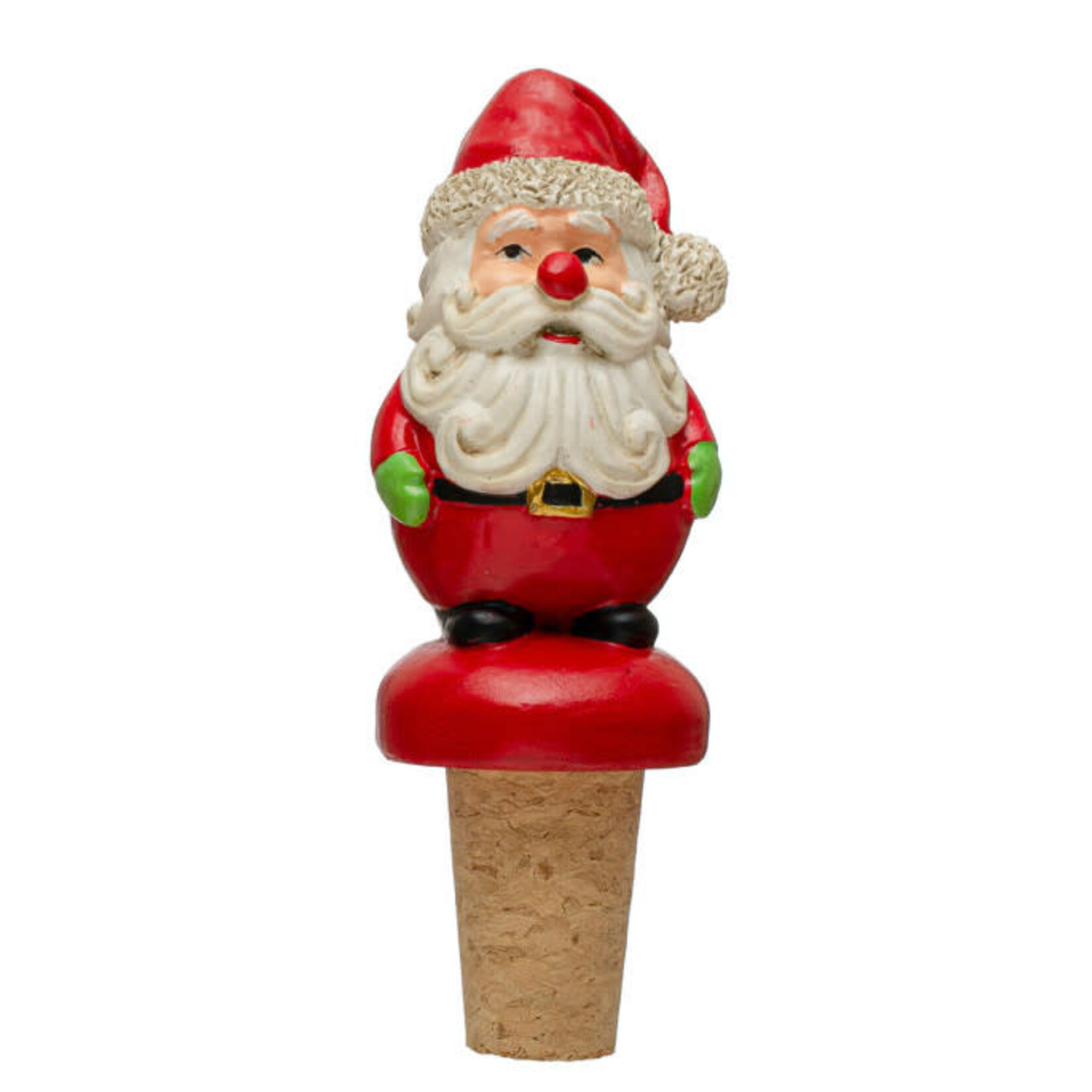 m. lynne designs christmas bottle stopper