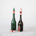 m. lynne designs christmas bottle stopper