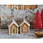 m. lynne designs gingerbread house salt & pepper set