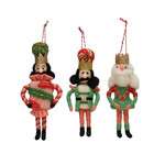 m. lynne designs felt nutcracker ornament
