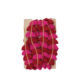 available at m. lynne designs pink & burgundy garland with gold