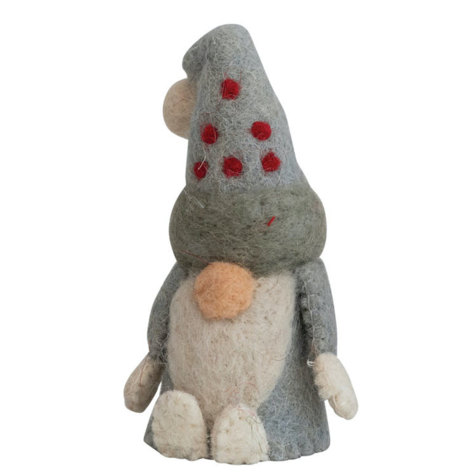 m. lynne designs felt gnome christmas bottle topper