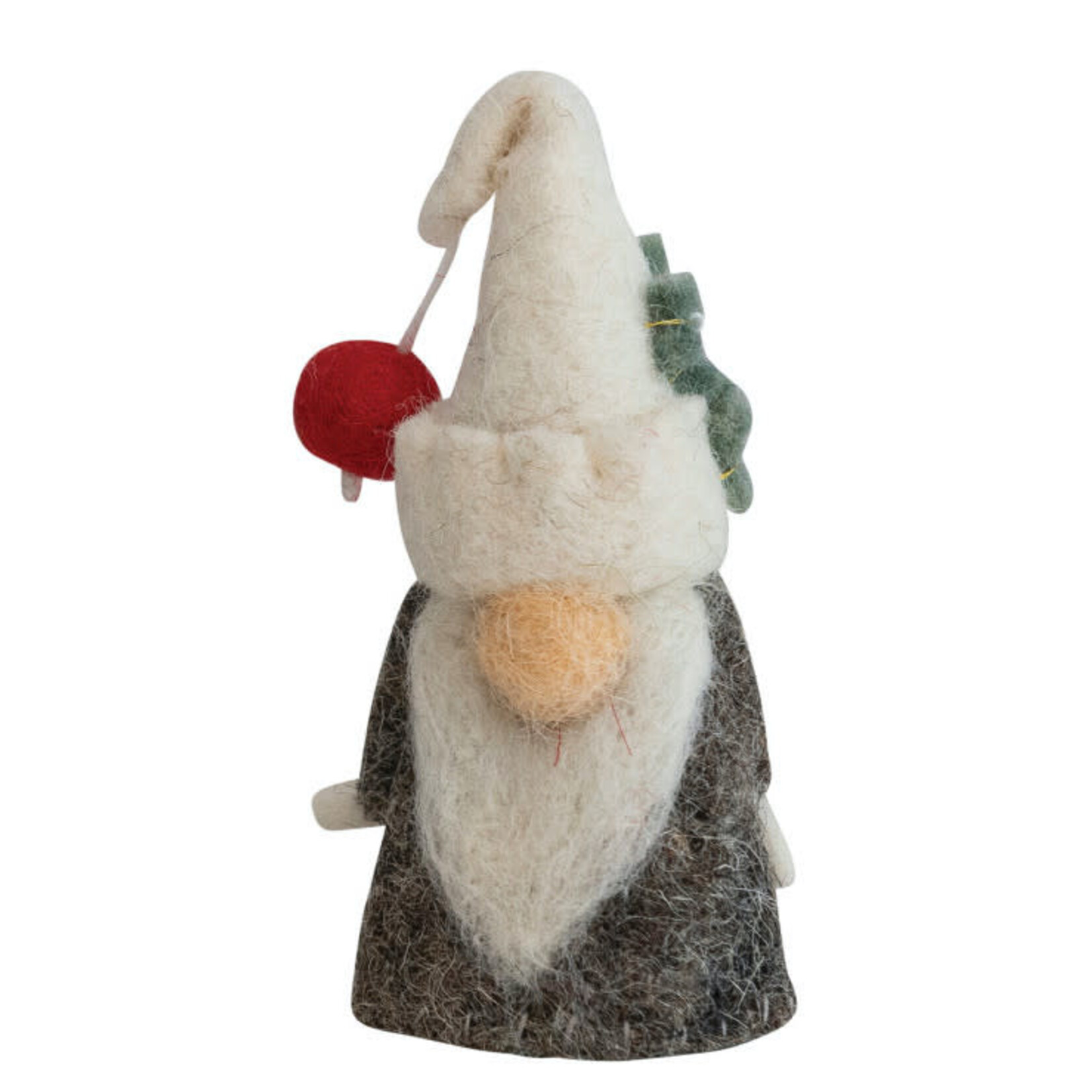 m. lynne designs felt gnome christmas bottle topper