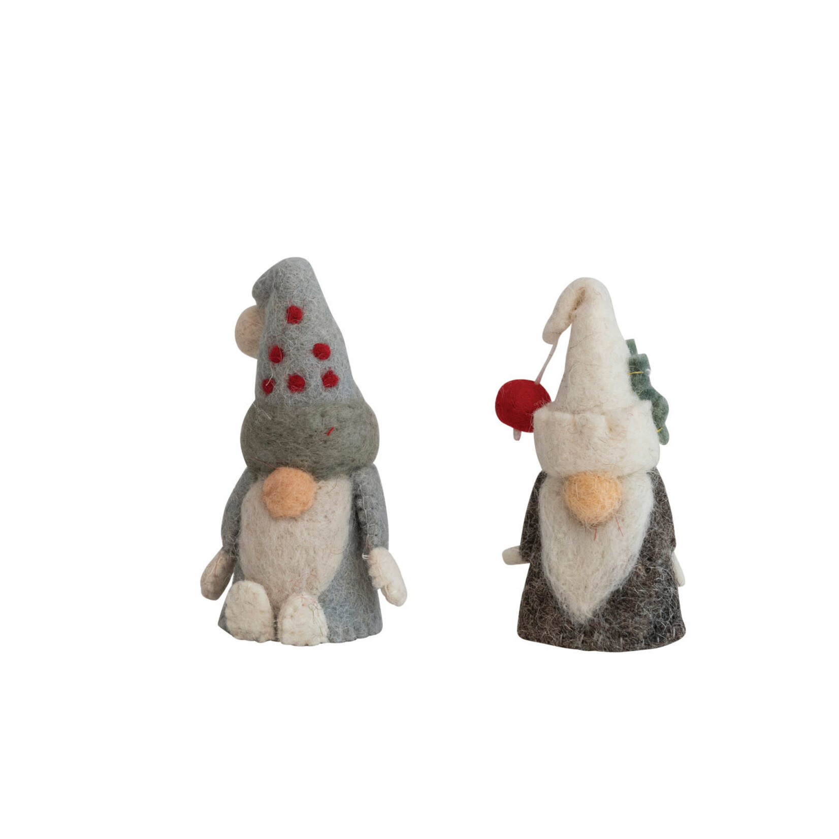 m. lynne designs felt gnome christmas bottle topper