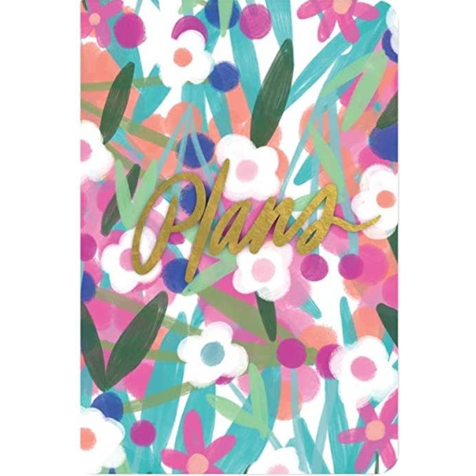 thimble press floral jotter notebook