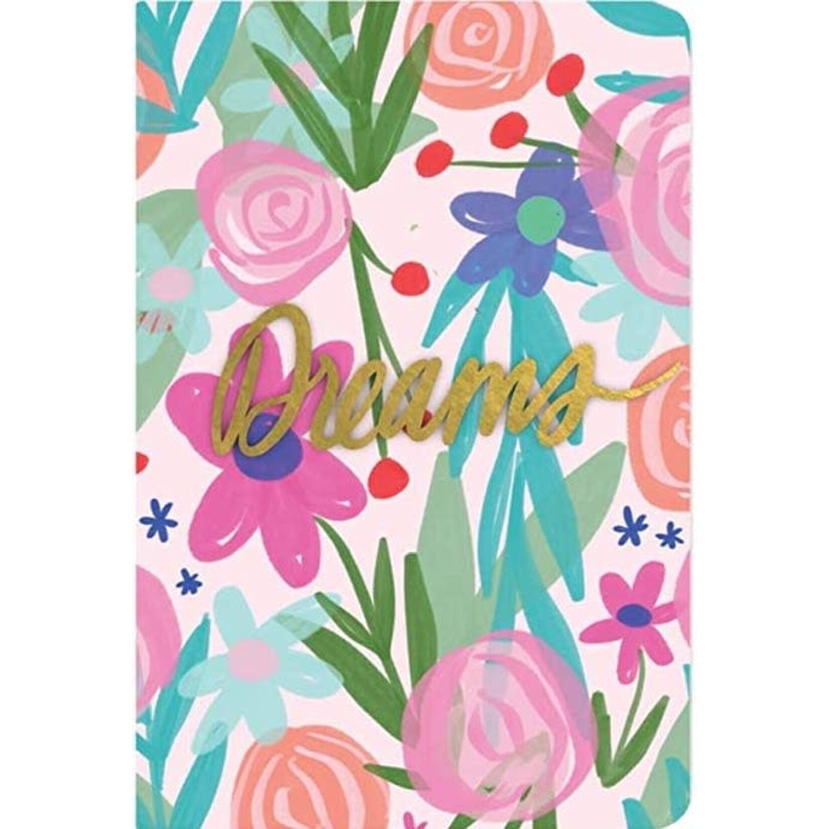 thimble press floral jotter notebook