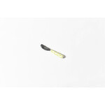 coton colors chartreuse small dot appetizer spreader